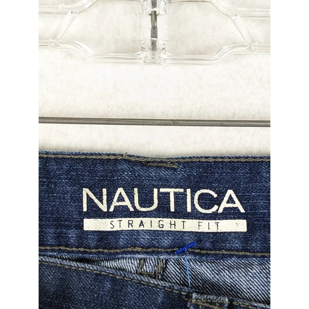 Nautica Girls Jeans Size 14‎ Straight Fit Cotton Blend Blue